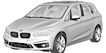 BMW F45 P1E77 Fault Code